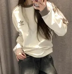 adidas originals スリーストライプス　ロングTシャツ