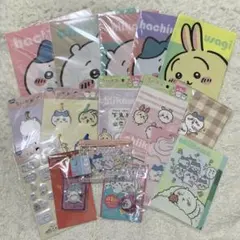 ちいかわ キャンドゥ セリア シール ポーチ クリアファイル 16点 まとめ売りのサムネイル