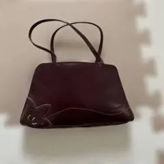 【未使用品】NICOLE ハンドバッグ ダークブラウン
