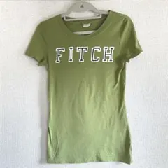 Abercrombie & Fitch ロゴTシャツ オリーブ Sのサムネイル