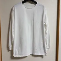 CRAFT STANDARD boutique 無地 長袖 ロンT ホワイトのサムネイル