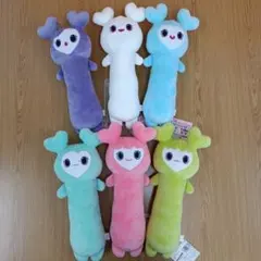 タグ付き　TWICE LOVELYS　のびふにゃBIGぬいぐるみ　6点セット
