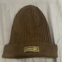 Calvin Klein ブラックン ニット帽