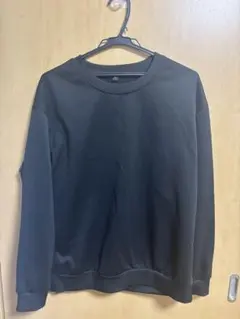 ブラック スウェット 100%ポリエステル