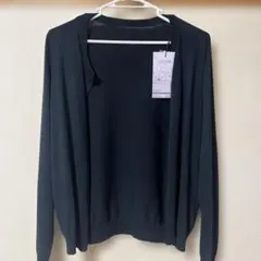 DAYS OFFICE LA090 ブラック カーディガン Lworkmanのサムネイル