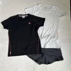 adidas NIKE 半袖Tシャツ パンツ　トレーニングウェア　セット