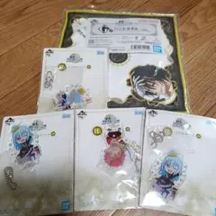 一番くじ　転スラ H賞 アクリルチャーム ４点 ハンドタオル1点