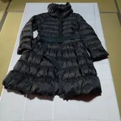 ブラックロングダウンコート