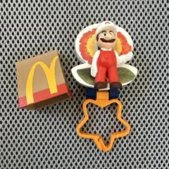マクドナルド　ハッピーセット　スーパーマリオ　フィギュア　ファイアマリオ