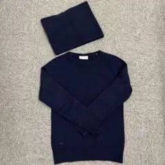 LACOSTE ラコステ　セーター　ネイビー