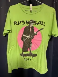 RUSH BALL 2017 フェスTシャツ ラッシュボール バンドT グリーン