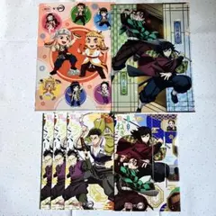 鬼滅の刃 銀だこ 冨岡義勇 スリーブ　クリアファイル　くら寿司