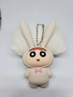 クレヨンしんちゃん お耳が動く！ シリコンマスコット ネネちゃん うさぎ