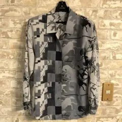 古着 90's 総柄 馬 レトロ ビンテージ 一点物