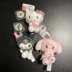 mikko×サンリオキャラクターズ ドーナツデザインマスコット 3種セット