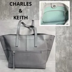 凵チャールズ アンド キース　トートバッグ　ショルダーバッグ　通勤　通学