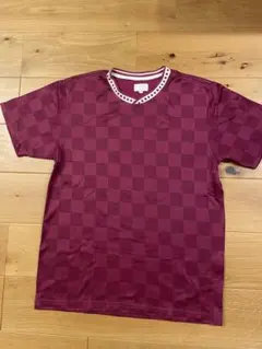 Supreme チェッカーフラッグ Tシャツ バーガンディ M