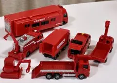 トミカ　消防車等　10台セット