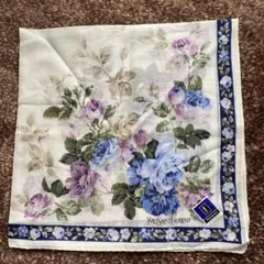 Yves Saint Laurent 花柄シルクハンカチのサムネイル