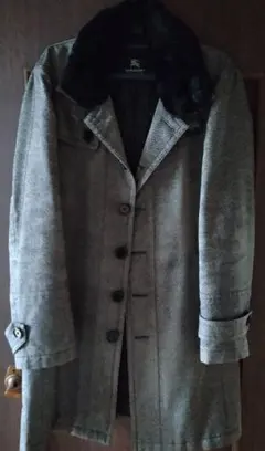 BURBERRY BLACK LABEL ファー付きコートのサムネイル