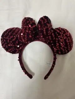 ディズニー　スパンコールカチューシャ