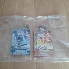 アイカツカードガチャガチャ　霧矢あおい　有栖川おとめ