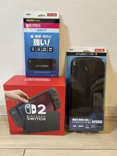 新品未開封】Nintendo Switch2 本体 保護フィルム ポーチセット - メルカリ