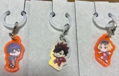 ハイキュー アクリルチャーム カラーアクリルＶｅｒ影山飛雄 黒尾鉄朗 孤爪研磨