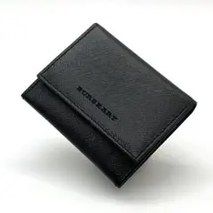 【未使用品】バーバリー　裏地にノバチェックがちらり　レザー　コインケース