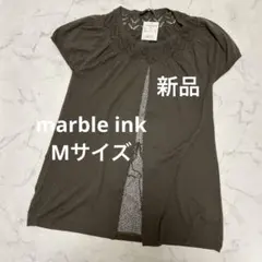 新品 訳あり marble ink 重ね着風 トップス Mサイズのサムネイル