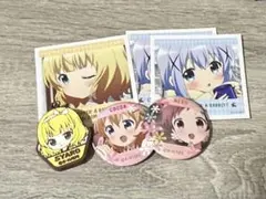 ご注文はうさぎですか？ 缶バッジ アクリルキーホルダー セット - メルカリ