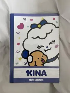 ステッカー付けます！ NiziU オンラインくじ　Nizoo キナ　ノート