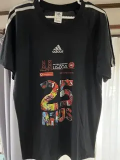 adidas リスボンイベント Tシャツ L 黒