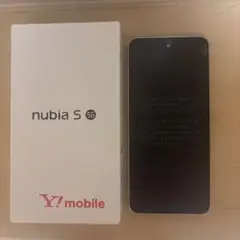 nubia S 5G ホワイト Y!mobile 本体　A403ZT 新品未使用