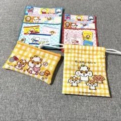 Seria サンリオプチ巾着 フラットポーチ コロコロクリリンのサムネイル