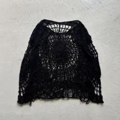 Shellac damage knit long sleeve “ - メルカリ