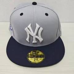 【美品・新品】59FIFTY 7 1/2　ヤンキース　アメリカンリーグ