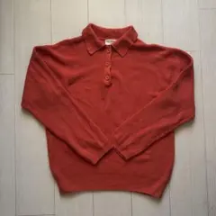 90s Norm Thompson 襟付きニット USA古着