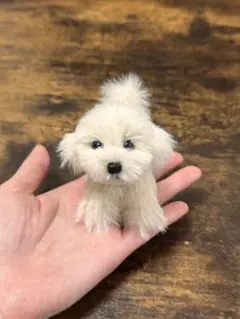 ☆ハンドメイド☆ いっしょにおでかけ ペキニーズ ぬいぐるみ ホワイト