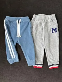 パンツ2点セット　スウェットパンツ　90サイズ