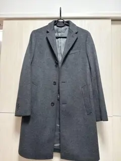 ［新品］[未使用] ユナイテッドアローズ チェスターコート ウール混紡