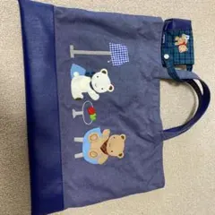 familiar ファミリア レッスンバッグ トートバッグ