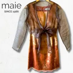 ✴︎美品✴︎ボレロ付きパーティードレス Mサイズ 刺繍 クリスマスデート