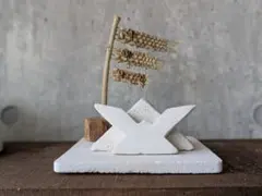 兜モチーフ＋鯉のぼり 子どもの日｜組合わせ自由 インテリア雑貨 兜飾り 五月人形