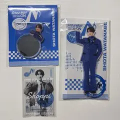 SnowMan ONグッズ 2025 渡辺翔太 4点セット アクスタ ステッカー