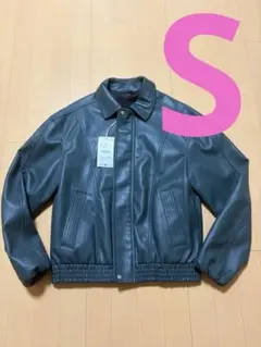ZARA フェイクレザー ライダースジャケット メンズ ZARA フェイクレザージャケット Lサイズ 新品｜Yahoo!フリマ（旧PayPay