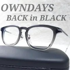 木村拓哉 OWNDAYS BACK in BLACK オンデーズ 黒縁メガネ - メルカリ