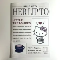 Her lip to Hello Kitty 限定コラボ 入場特典カタログ