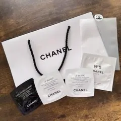 値下シャネルメークアップベースサンプル ボディローションサンプル ショッパー1枚