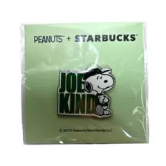 スターバックス ピンバッジ スヌーピー JOE KIND スタバ PEANUTS